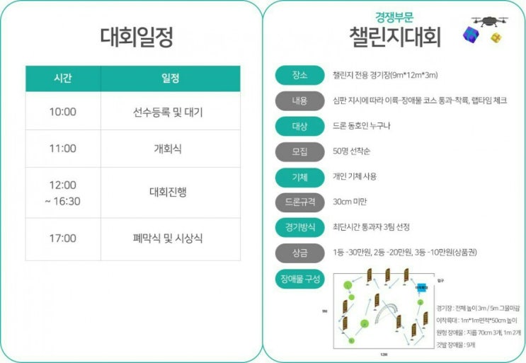  19년8월31일 9월1일 주말행사모음,드론미션대회