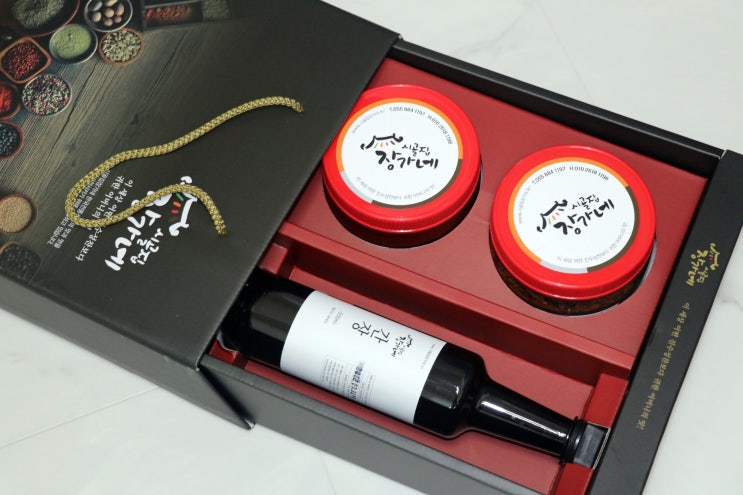 [추석선물세트추천] 전통된장,고추장추천,시골집장가네가 진국이네요!