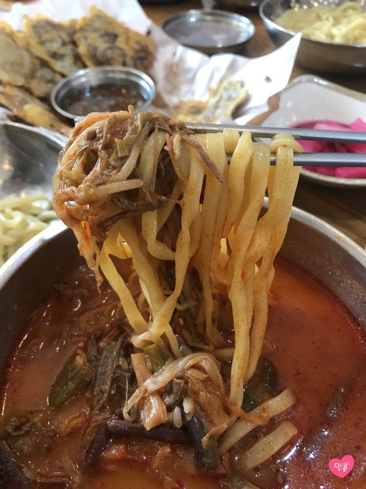  맛있는 녀석들 육개장 칼국수/ 남양주 동동국수집/ 육개장칼국수(육칼)/ 소고기육전 냠냠