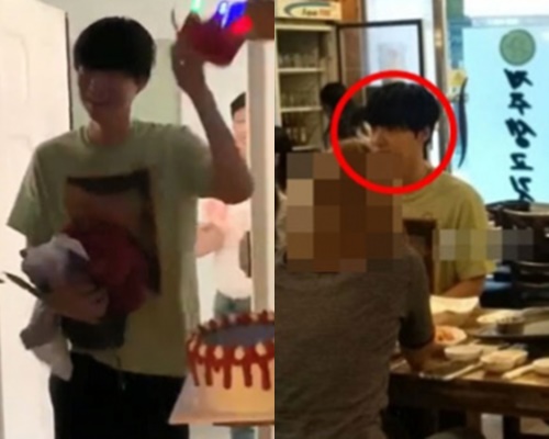  안재현 생일파티 사진 영상 여자 누구