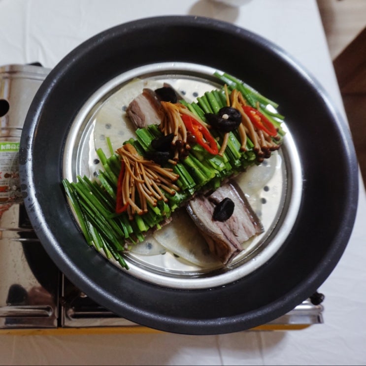  단양보양식맛집 단양구경시장 바위집염소