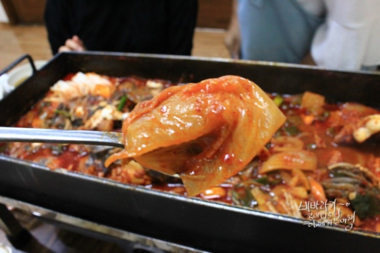  제주공항 아침식사..제주마음, 철판 묵은지우럭조림