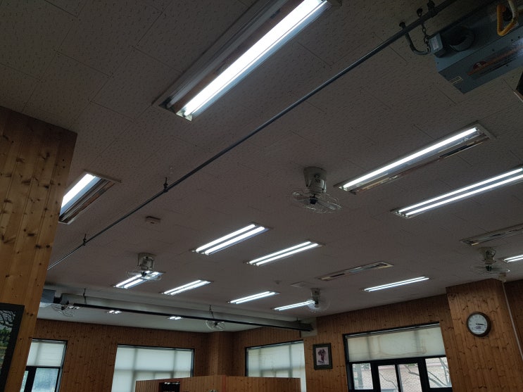 인천 전기공사, 학익동 평생학습관 LED등 교체공사