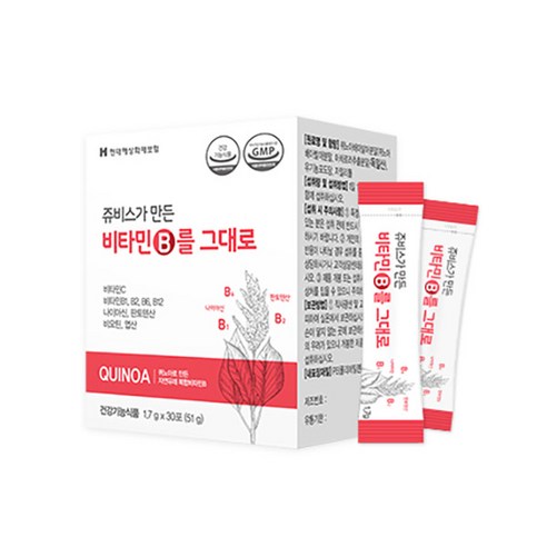 (주)쥬비스다이어트 비타민B를그대로, 30포, 1.7g