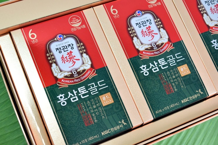  추석 부모님 선물에는 마음을 담아 정관장 홍삼톤 골드