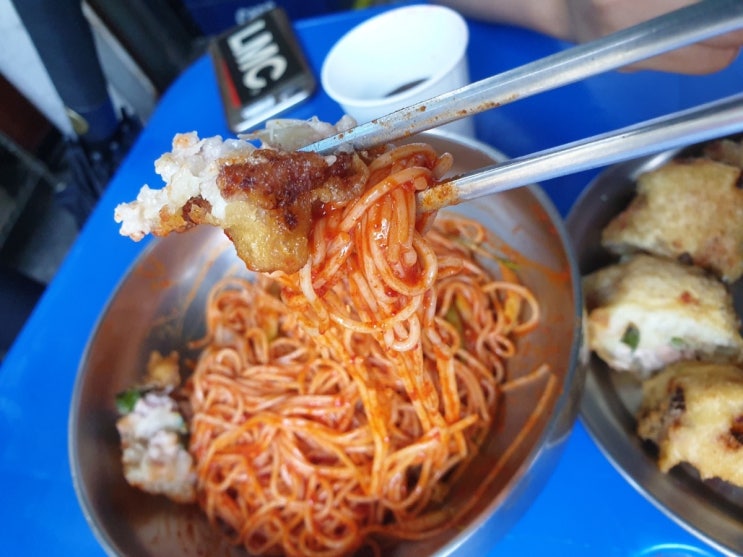  황학동나들이 동묘 구제시장,성동공고공영주차장 정보와  미우새 임원희의 고기튀김 비빔국수