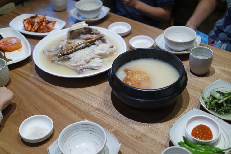  애니골 다람쥐마을 누룽지백숙 생생정보통 맛집이었네~
