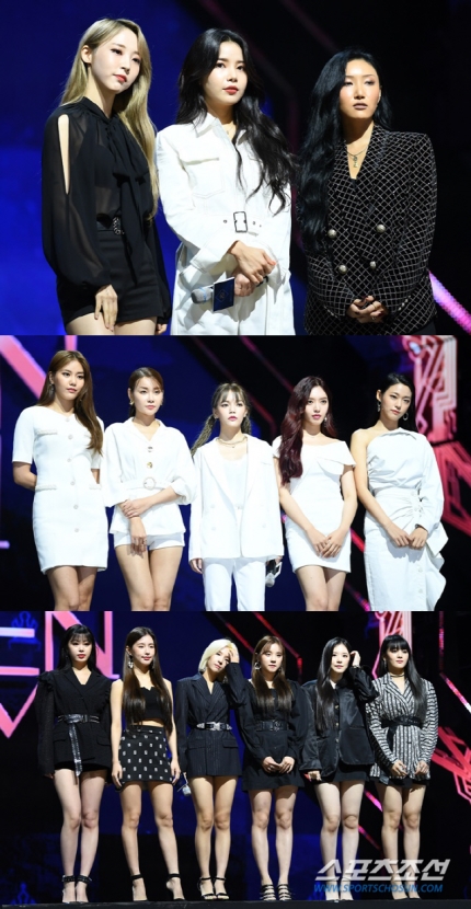 "악편No·투표수 공개"…마마무→AOA '퀸덤'. Mnet표 '공정 경쟁' 예고