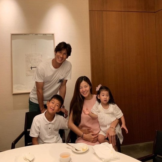 '정조국' 김성은, 셋째 임신 고백 "이제 다섯식구, 무지 기대된다"