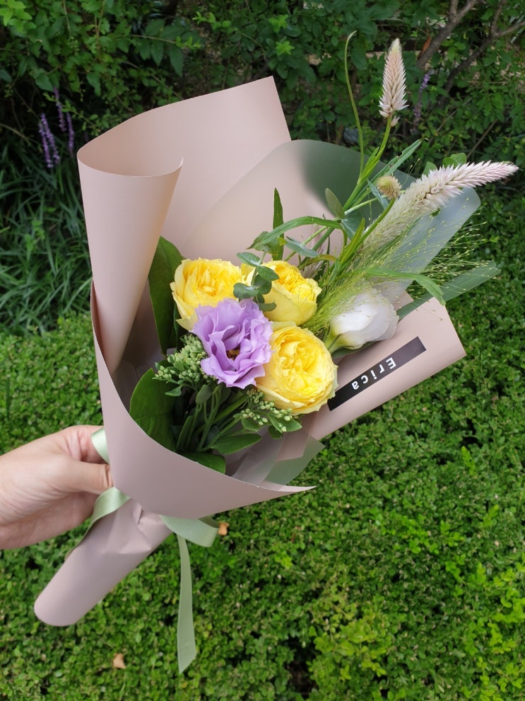  [을지로입구꽃집, 명동꽃집] 에리카플라워에서 만든 미니 꽃다발
