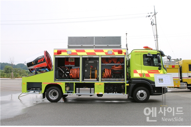  횡성소방서, 2019년 하반기 배연차 신규배치