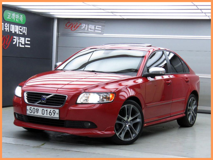 [중고차후기]2009년식 S40 빨간색 104000km/576만원매입