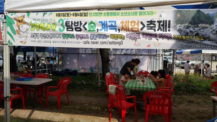  소똥령 3탐방<숲,계곡,체험> 축제