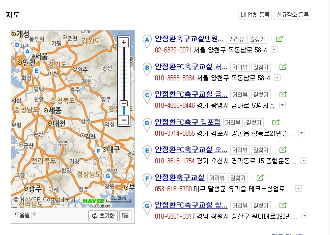  안정환축구교실 여기에 안정환선수는 오시나요??