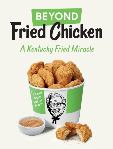  KFC, 식물치킨 시판...대체육 시장 합류