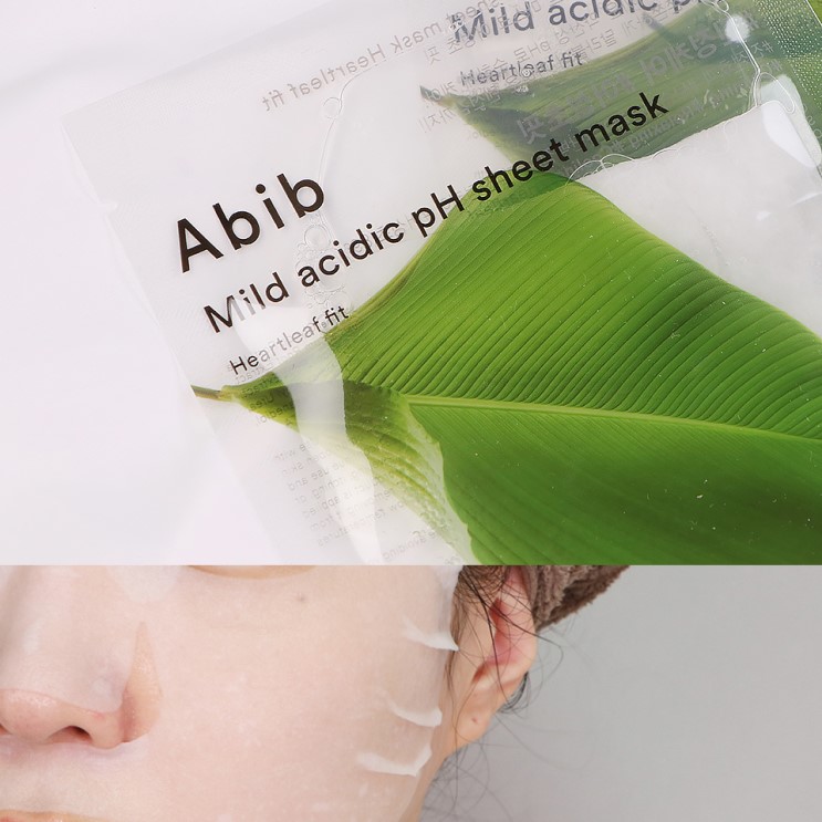 아비브 어성초핏 마스크, 약산성 투명팩으로 투명피부만들기