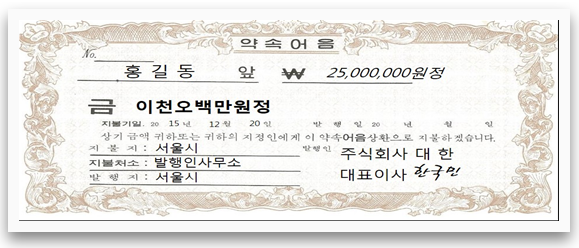  어음이란? 개념및 종류
