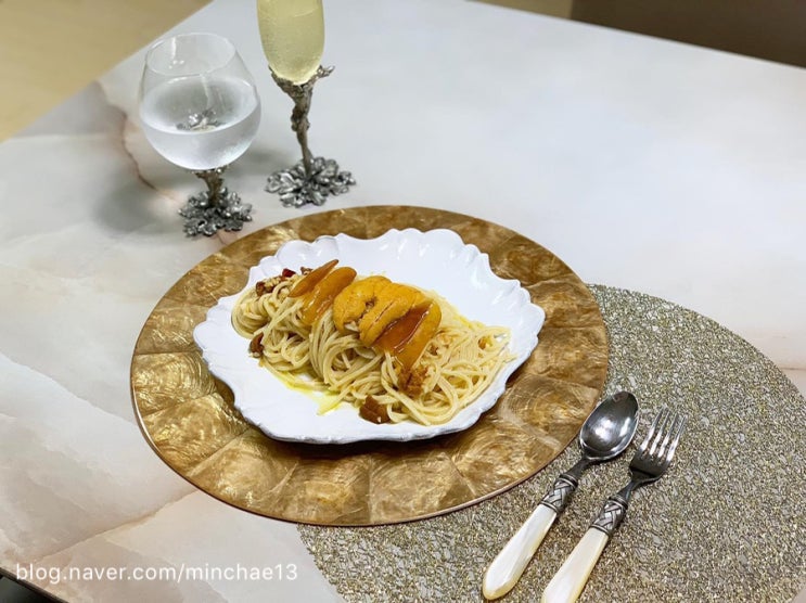 8월 중순 (우니어란 파스타 & 우동 만들기, 올리브유 화이트발사믹 추천, 아크릴화 두번째 이야기)
