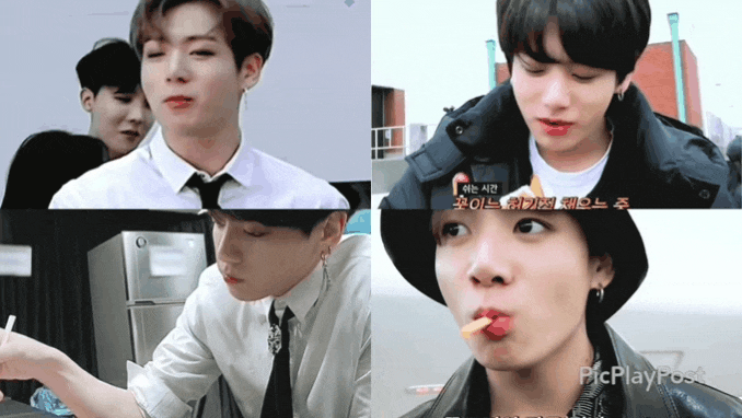  [방탄소년단 정국] 2018 메모리즈 꾹이 먹방 모음Zip