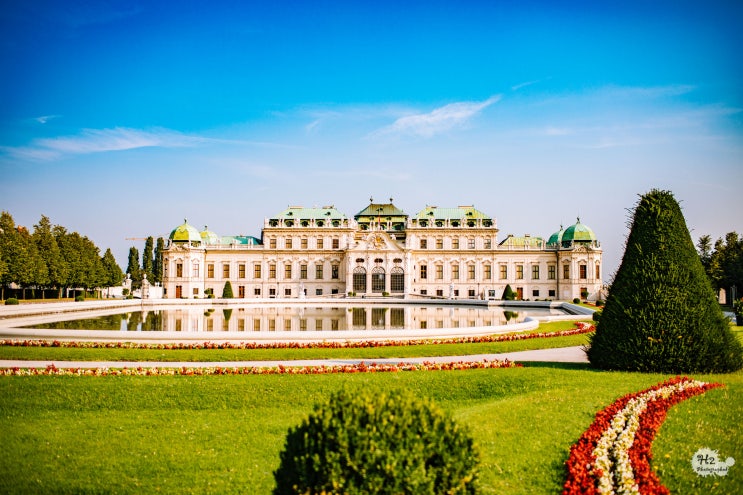 오스트리아 여행 비엔나 벨베데레 궁전 산책