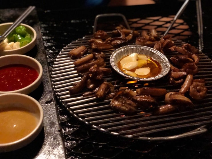 대전 대흥동 맛집 파란간판 원조황소집 꼼장어