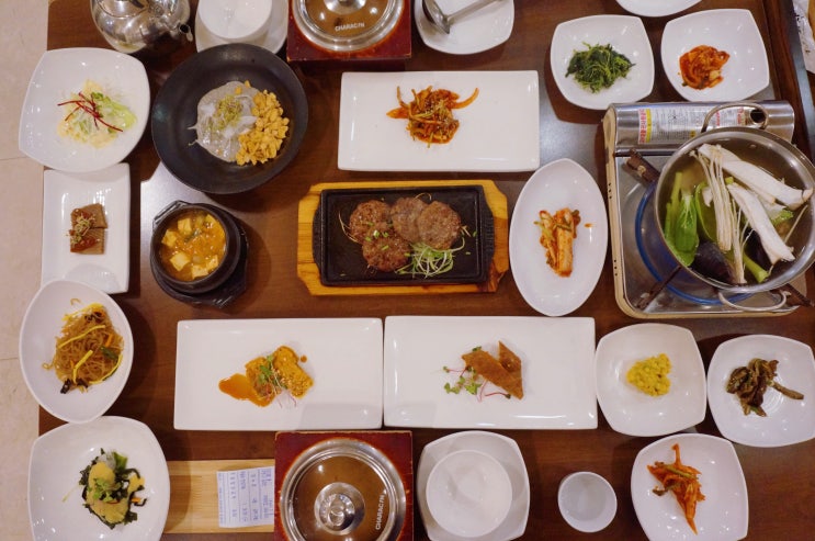  분당 야탑역 한정식 수라예찬 야탑점 떡갈비 한상차림