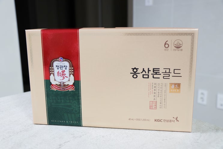  과일바구니처럼 센스있는 추석선물로 정관장 홍삼톤골드 준비해요 :)
