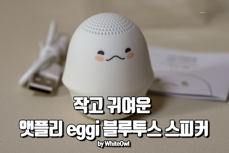  앳플리 eggi 블루투스 스피커 추천 언제 어디서나 친구들과 여행할 때 딱 좋아