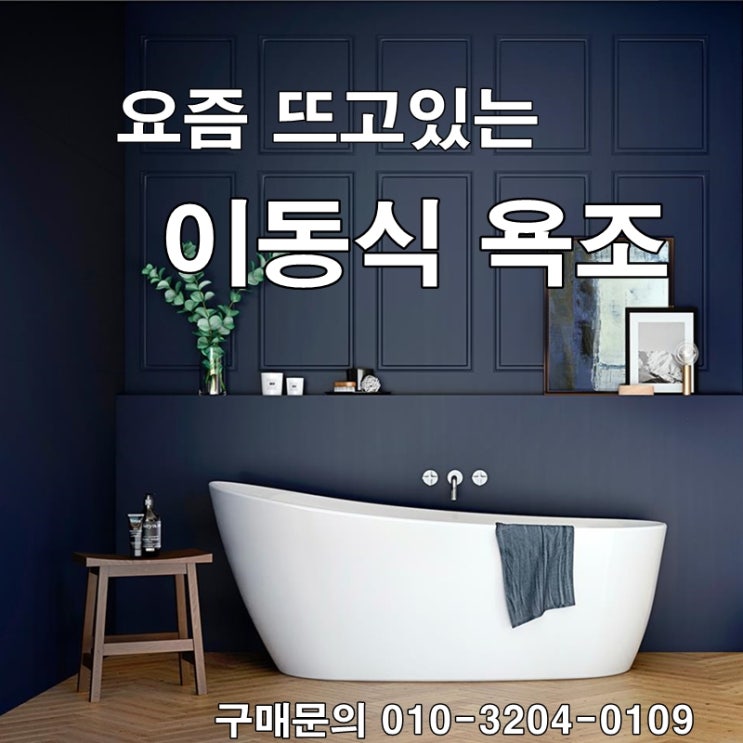  이동식 욕조 구매 가이드... 고품격 욕실 리모델링 사례!