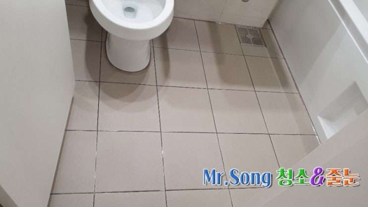  [미스터송청소&줄눈전문업체]부산 명장동 e편한세상 줄눈시공//부산청소업체