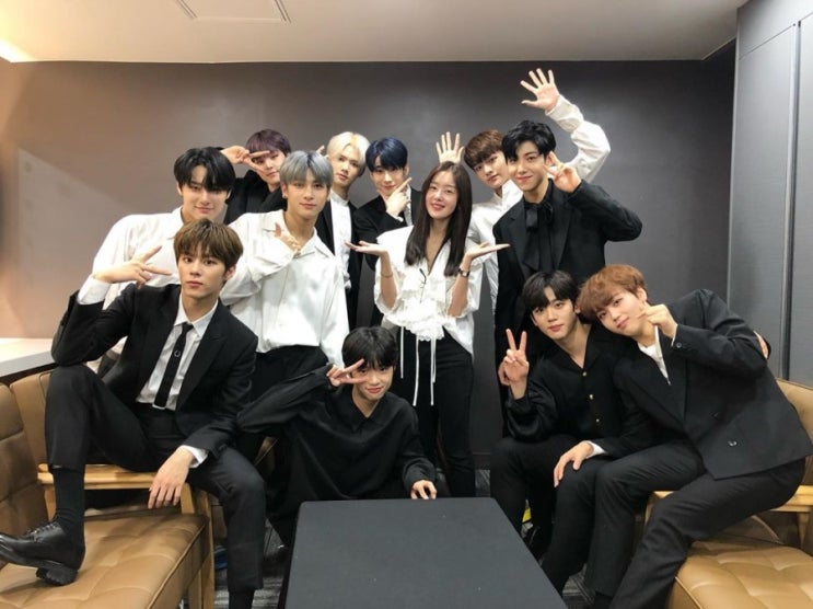  한선화님 인스타그램 엑스원 컷