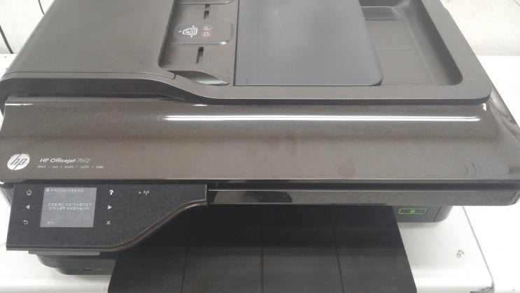  HP Officejet 7612 - 헤드불량 누락고장난 프린터헤드 수리 후기 / 프린테크 / 성남 수원 용인 동백 기흥 수지 죽전 분당 프린터수리 복합기수리