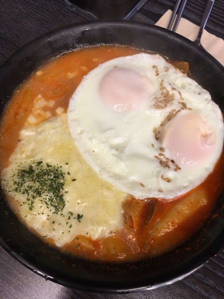  수진역 떡볶이 열정분식소 계란후라이떡볶이