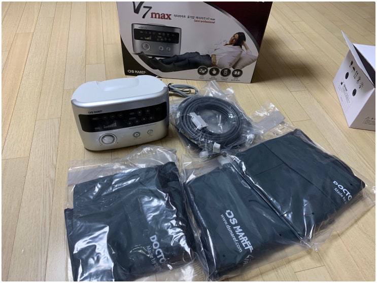  닥터라이프 공기압마사지기 V7 max 구매후기 (2019년 신형)