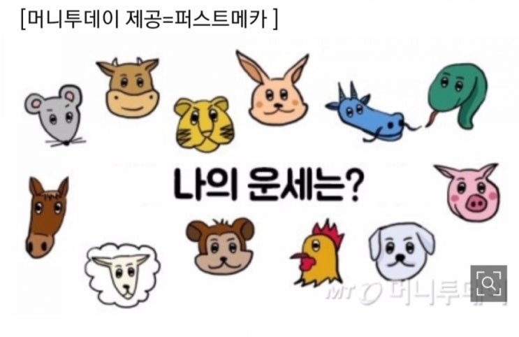  8월 29일 머니투데이 내일의 운세