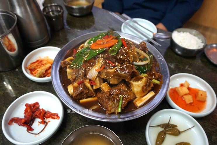  진주 안의갈비찜 진주성맛집