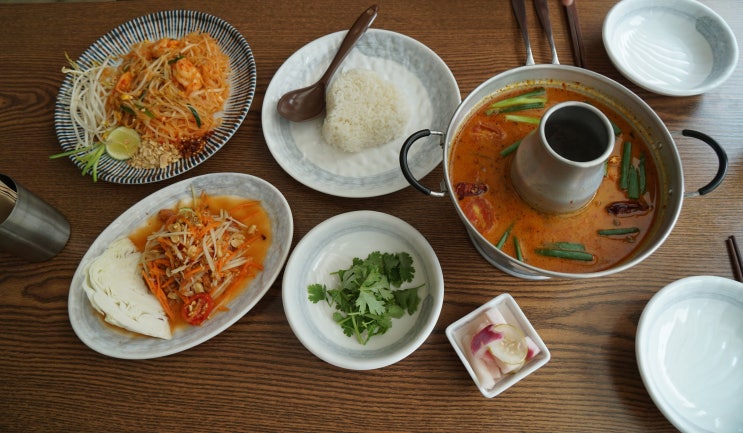  천안 태국음식 / 천안시청 맛집 타이빤빤 똠양꿍에 반했어