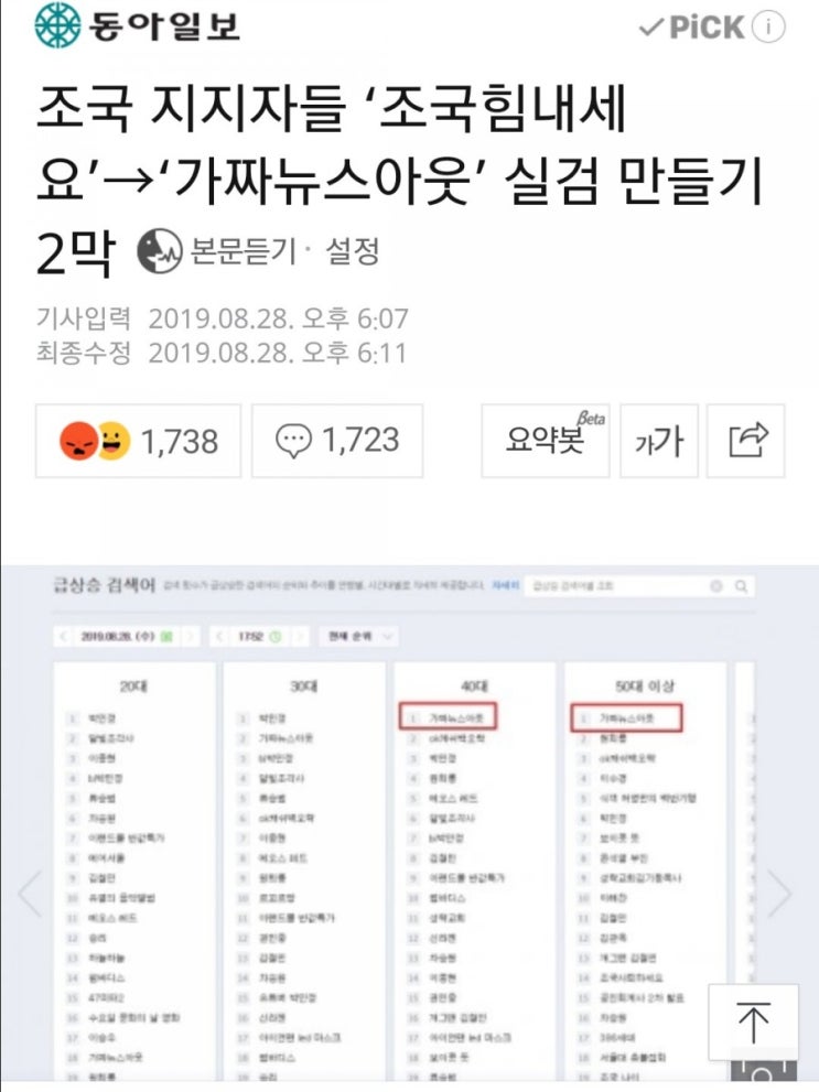  가짜뉴스아웃 무엇?