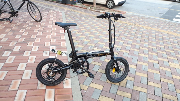 16인치 접이식 전기자전거 에너젠(ENERZEN) 출고기 - 원주 혁신도시 삼천리자전거