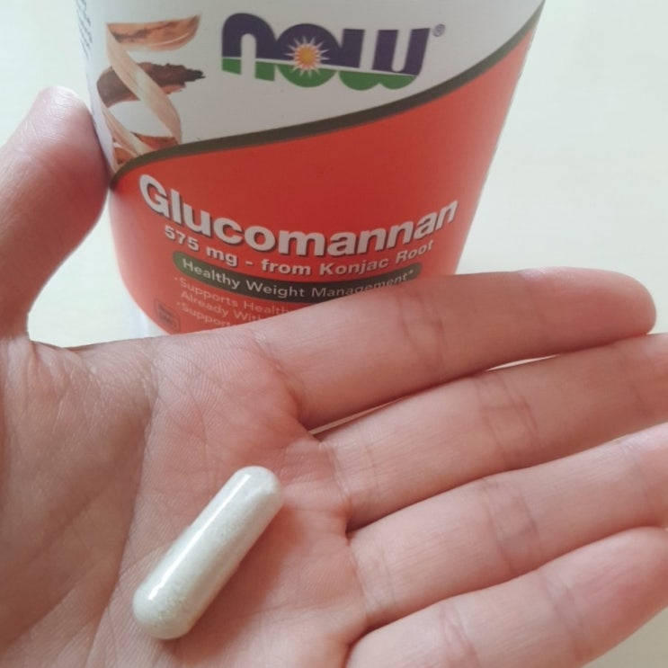  glucomannan 글루코만난 곤약 뿌리 후기