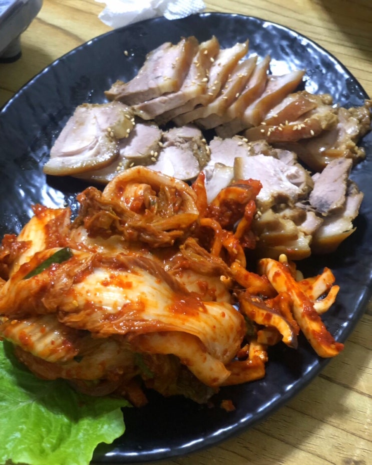  구리시장 맛집! 돌다리보쌈 칼국수