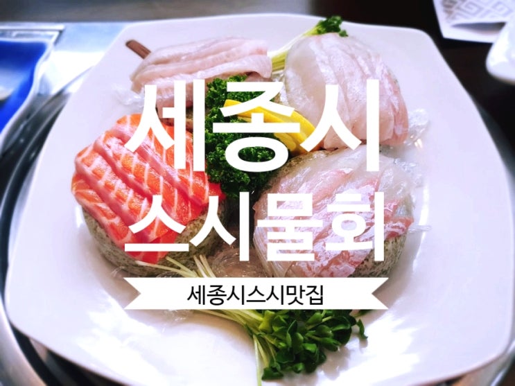  [세종맛집]세종시스시맛집 #스시물회 세종일번가맛집 신선한 스시 맛보세요.