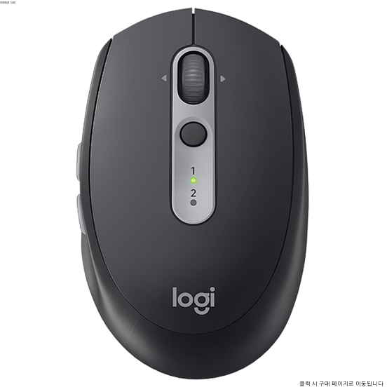  로지텍 무소음 멀티 디바이스 무선 블루투스 마우스 M590, 블랙