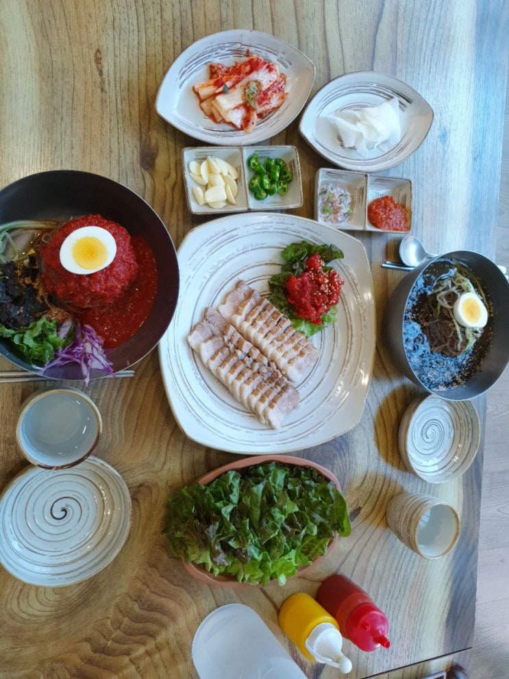  강릉역 막국수 맛집 날씨 좋아  경포대 해변 댑싸리 구경(추석 식당)