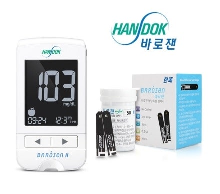 한독 바로잰 II 혈당측정기실사용 리뷰(혈당기및체혈기사용법)