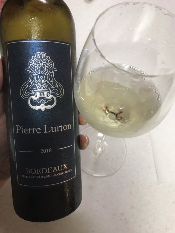  피에르 뤼통 보르도 블랑 2016, Pierre Lurton Bordeaux Blanc 2016