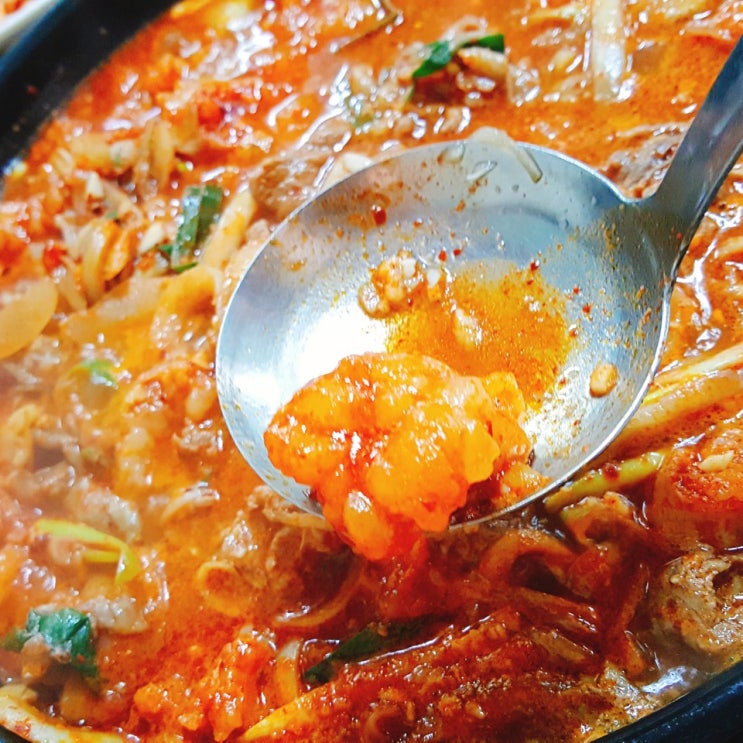  대구 진미식육식당 대창불고기 겁나 소주안주 백주부도 왔다감