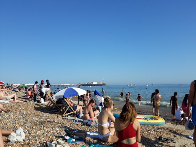  [영국워홀] 걱정근심 잠시 접어두고 다녀온 Brighton 여름 휴가
