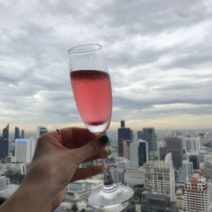  Day4 방콕 반얀트리 버티고앤문바 아랫층 샤프론 스카이가든(Saffron Sky Garden)