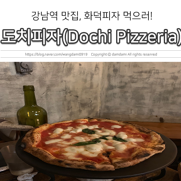  강남역 맛집 도치피자, 가성비는 글쎄..